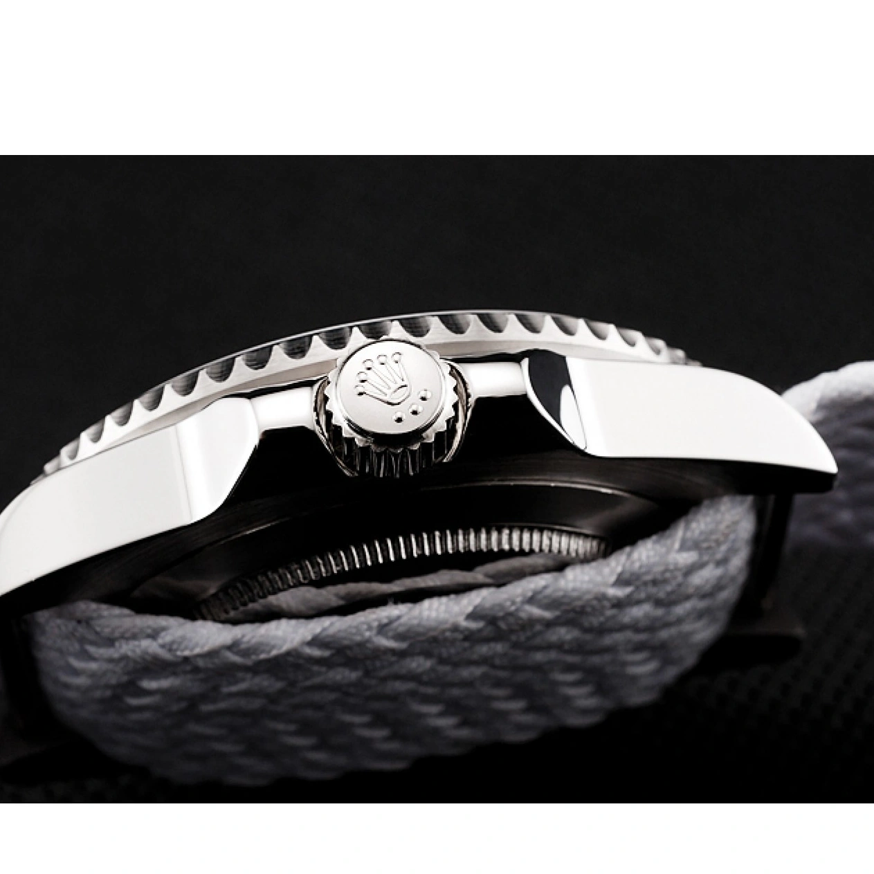 Good copy rolex watches Fabric Dial White Submariner 1453867 White Rolex Bracelet Bamford 1026